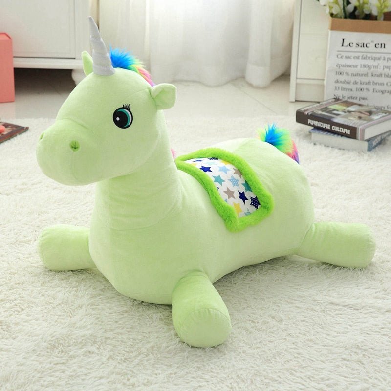 Puff Infantil Para Niños Con Diseño De Unicornio