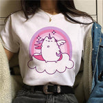 Camiseta de Unicornio Gato