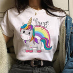 Camiseta de Unicornio Arco Iris