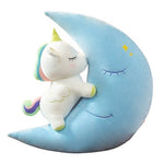 Peluche Unicornio Luna Azul