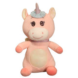 Peluche Unicornio Vaca Rosa