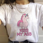 Camiseta de Unicornio ''Kiss Me''