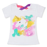 Camiseta Unicornio Niña Lindo