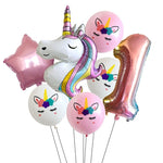 Globos Unicornio Cumpleaños 1 Año