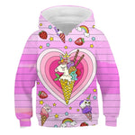 Sudadera Unicornio Corazón