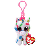 Llavero Unicornio Peluche Arcoiris