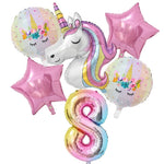 Globo de Unicornio Cumpleaños 8 años