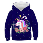 Sudadera Unicornio para Niños Luna