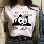 Camiseta de Unicornio Panda