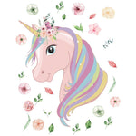 Pegatinas de Unicornio Kawaii