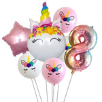 Decoracion Globos de Unicornio