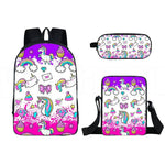 Mochila Escolar Unicornio Lindo