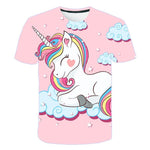 Camiseta Unicornio Kawaii