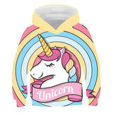 Sudadera Unicornio Capucha Lindo