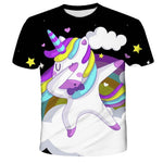 Camiseta de Unicornio Dab