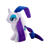 Peluche Unicornio Púrpura y Blanco