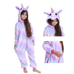 Pijama de Unicornio Multicolor