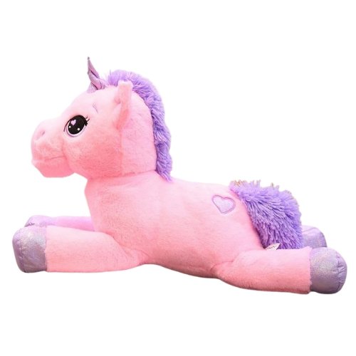 Peluche Unicornio Rosa Grande Los Peluches De Unicornio Unicornios