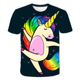 Camiseta de Unicornio Danza