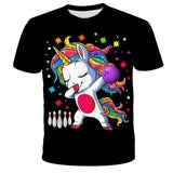 Camiseta de Unicornio Bolos